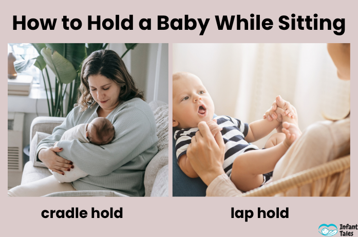 How to Hold a Baby While Sitting