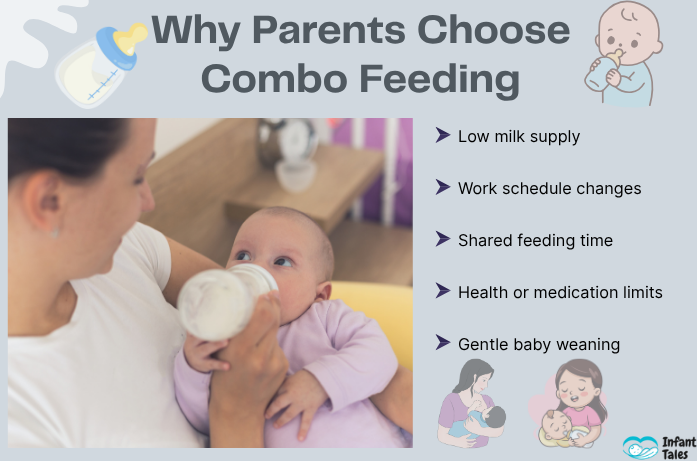 combo feeding baby