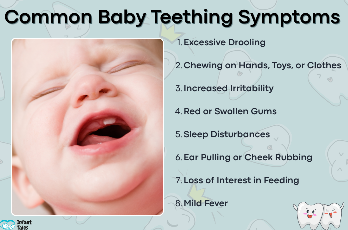 Common Baby Teething Symptoms