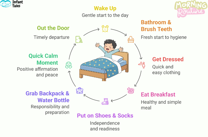 Kids Morning Routine Chart: Making Tasks Easier to Follow