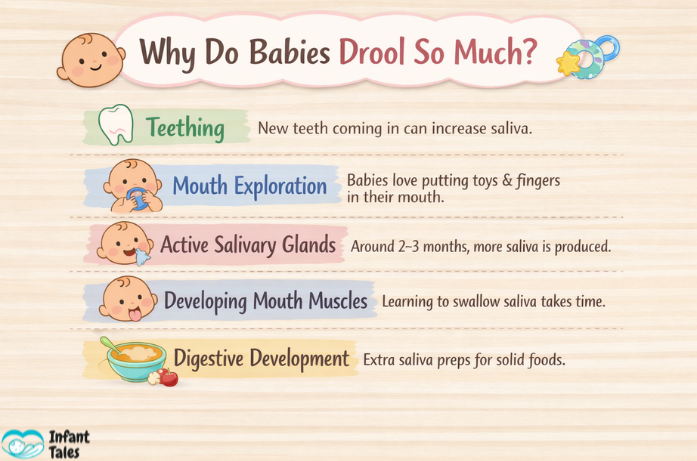 Common Reasons Babies Drool
