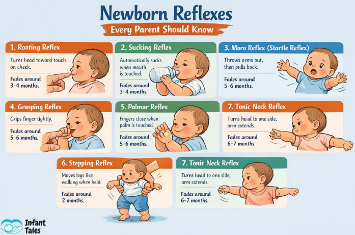 Newborn Reflexes Chart