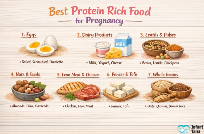 Best Protein Rich Food for Pregnancy