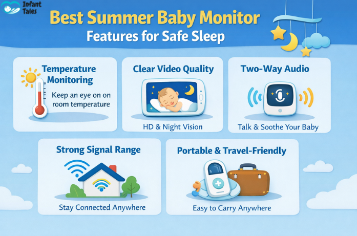Best Summer Baby Monitor Features for Safe Sleep