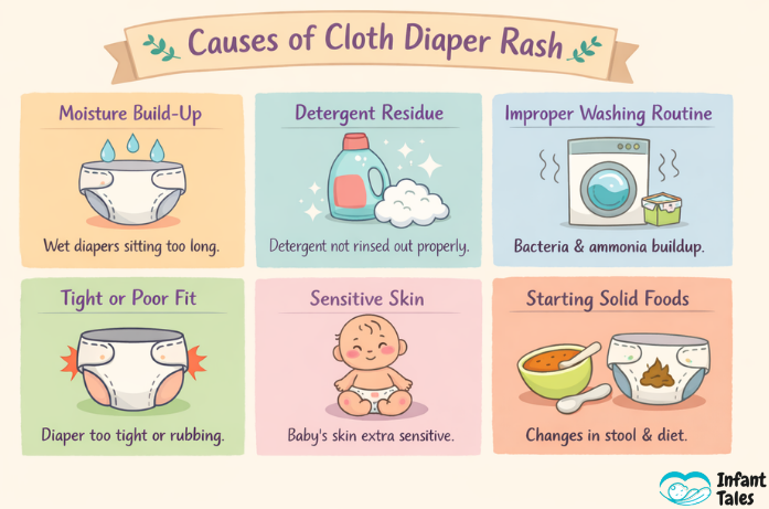 Causes of Cloth Diaper Rash 2
