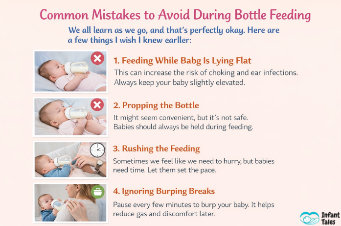Common Mistakes to Avoid During Bottle Feeding