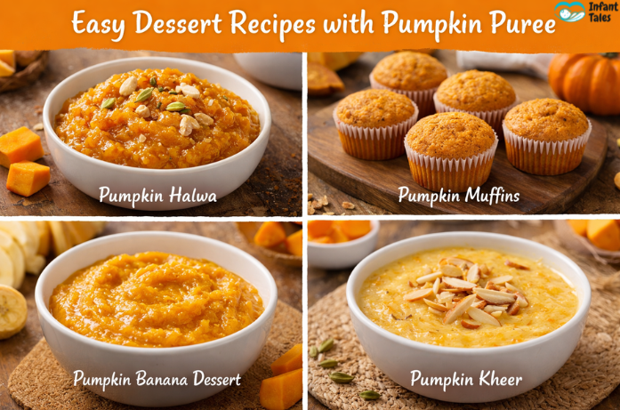 Easy Dessert Recipes with Pumpkin Puree