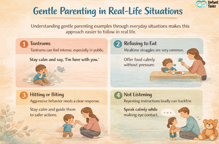 Gentle Parenting in Real-Life Situations