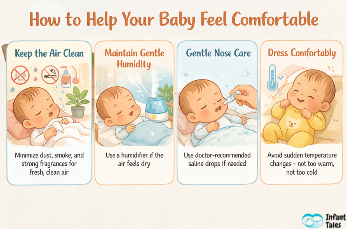 How to Help Your Baby Feel Comfortable