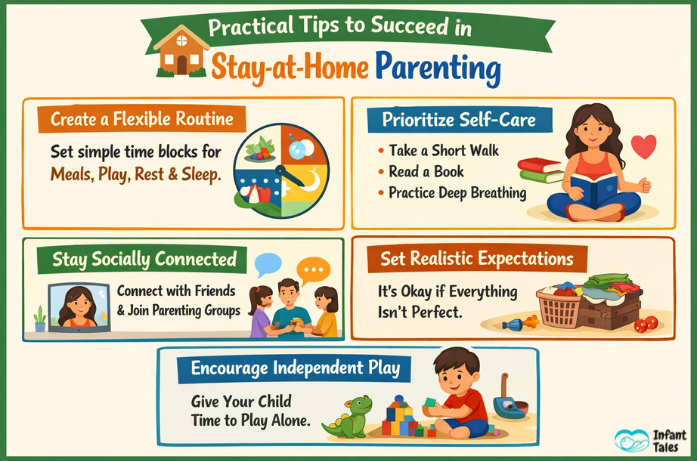 Practical Tips to Succeed in Stay at Home Parenting