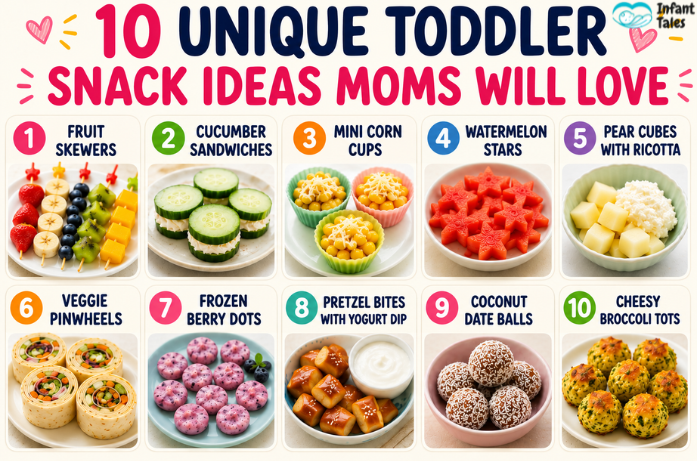 20 Unique Toddler Snack Ideas Moms Will Love 1
