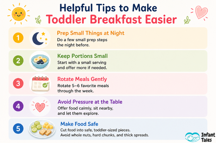 Helpful Tips to Make Toddler Breakfast Easier
