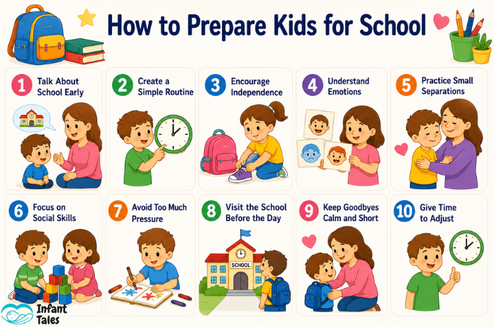 How to Prepare Kids for School
