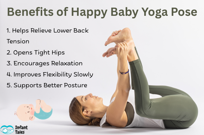 Benefits of Happy Baby Yoga Pose