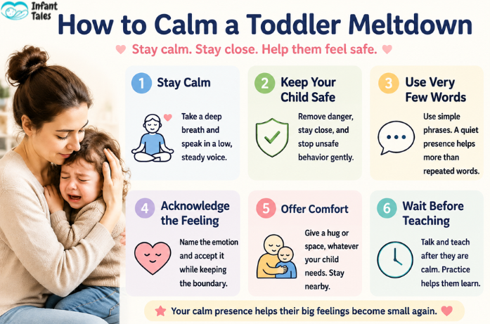 How to Calm a Toddler Meltdown