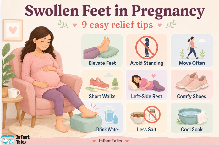 How to Reduce Swollen Feet During Pregnancy
