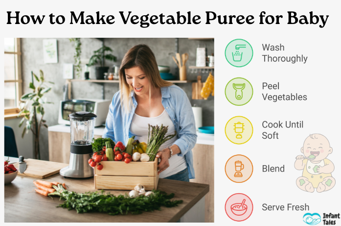 How to Make Vegetable Puree for Baby