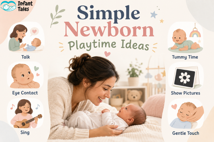 Simple Playtime With a Newborn Activities Moms Can Try