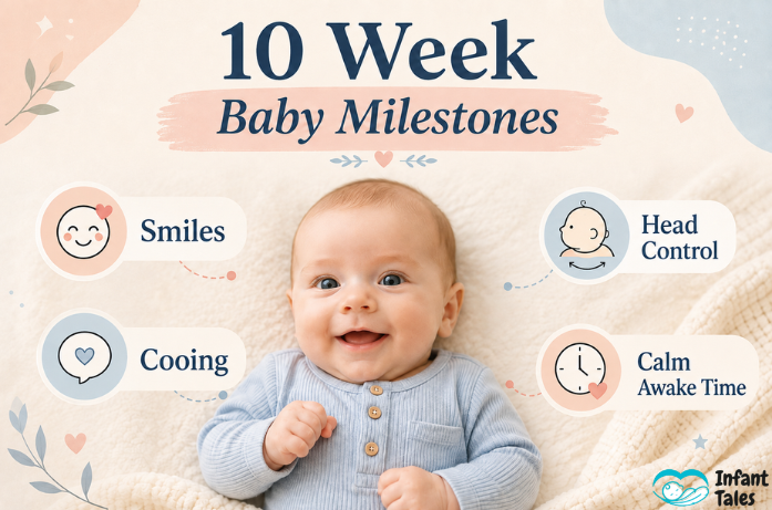 10 Week Baby Milestones You May Notice
