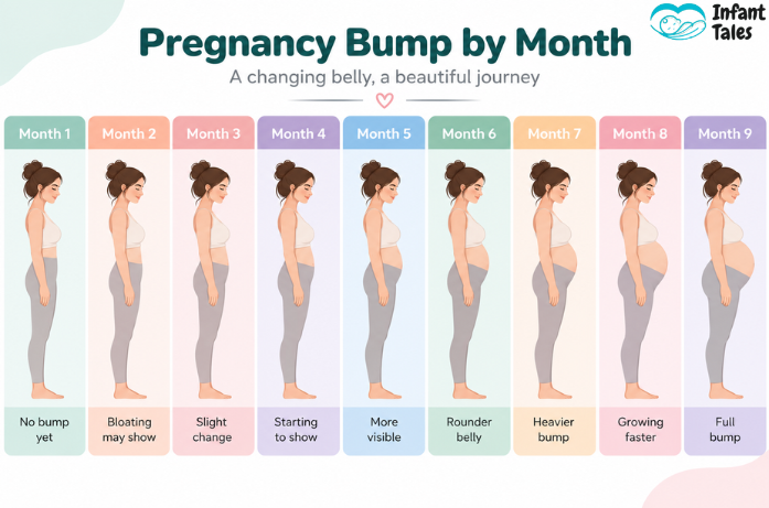 Pregnancy Bump by Month What You May Notice