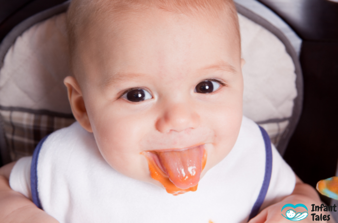 Baby Sticking Tongue Out