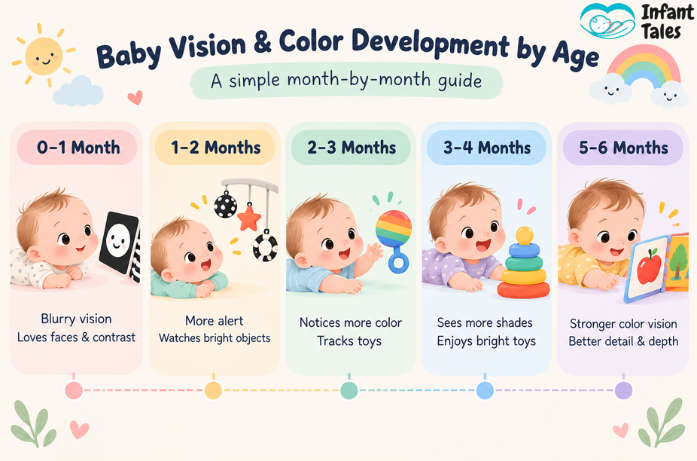 Baby Vision and Color Development by Age