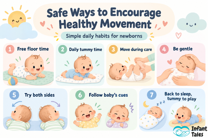 infant stretching