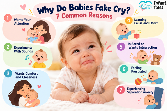 Why Do Babies Fake Cry 7 Common Reasons